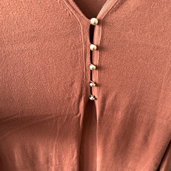 Elegant Rust Dress‎ - Picture 4 of 5